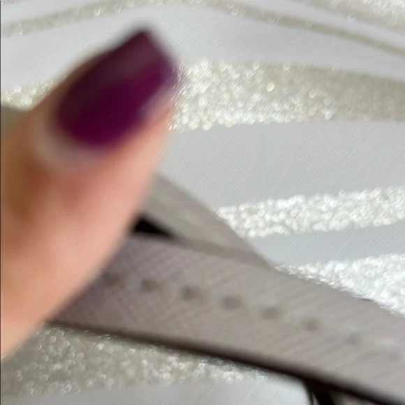 Kate Spate Haven Lane Glitter Striped Tote Lavender - Picture 13 of 15